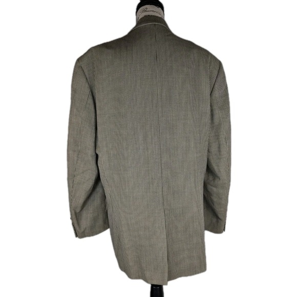 Oak Hall Blazer Lanificio di Pray Wool Italy Sport Coat Nailshead Mens 42R A002 - Picture 3 of 15